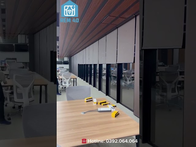 Rèm cuốn trơn tự động