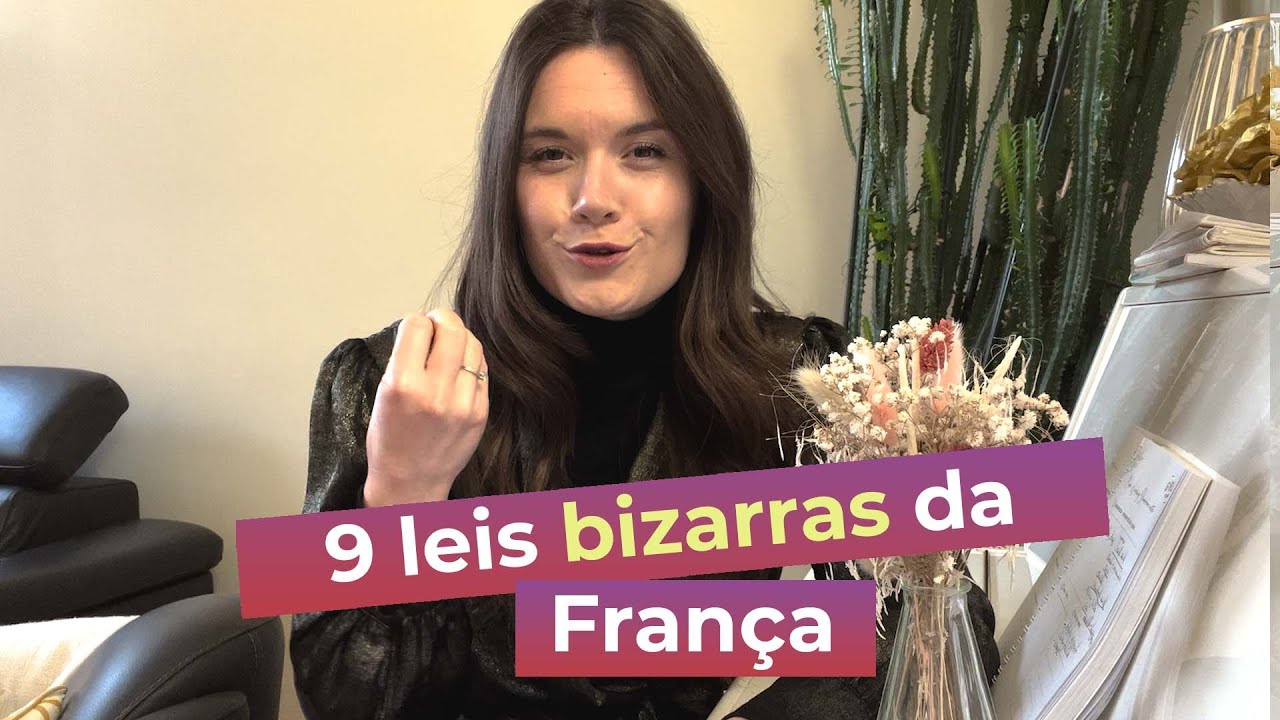 9 LEIS BIZARRAS DA FRANÇA