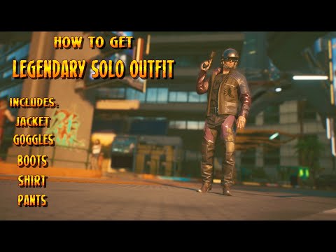 Cyberpunk 2077 - How to Get Legendary Solo Armor Set