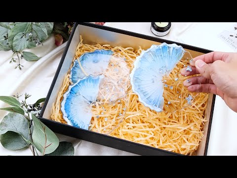 Resin Art Tutorial Amazing Table of Flowers and Epoxy