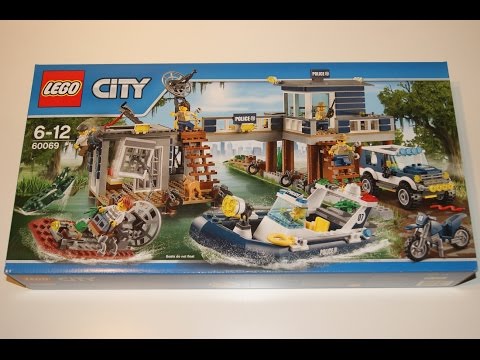 Lego City 2015 - 60069 Swamp Police Station!