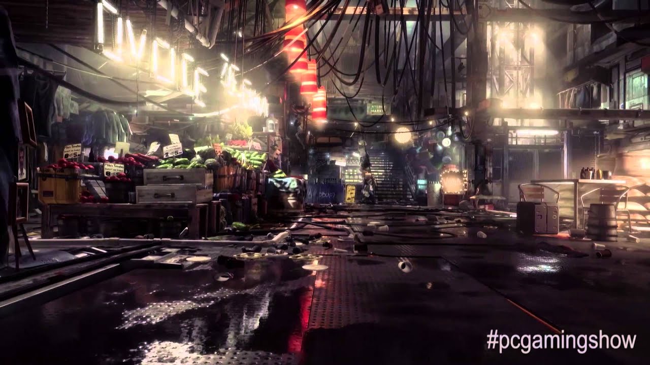 New Deus Ex: Mankind Divided gameplay - PC Gaming Show 2015 - YouTube