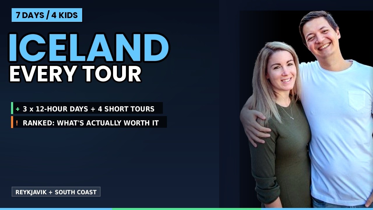 Thumbnail: 7 Iceland Tours With Kids Ranked: What We’d Do Again - Ranking 7 Iceland tours with kids in 7 days