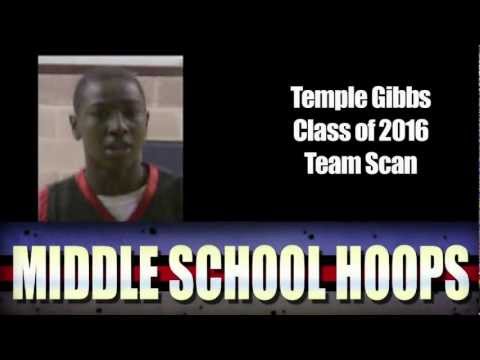 Temple Gibbs Class of 2016 - Team Scan - MiddleSchoolHoops.com - 2011 Tip Off Classic