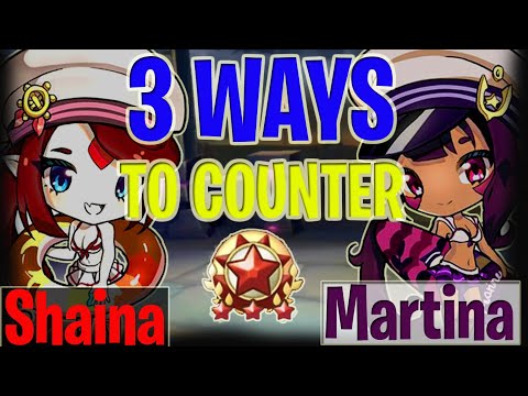 How To counter MARTINA SHAINA Nat4 Defense - isengdudegame Summoners War