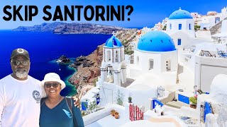 Our cruise port day in Oia and Fira