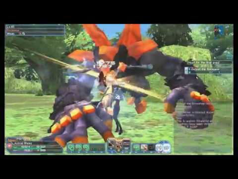 Phantasy Star Online 2: Damage Testing (Double Saber)