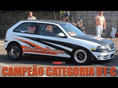 Gol Turbo Categoria DT-C - Turbina limitada, Sem controle de tração e sem Gear Controller