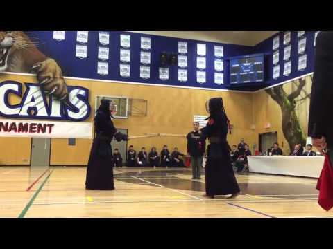 2015 Steveston Kendo Tournament Final Match Taro Ariga x Dean Ara