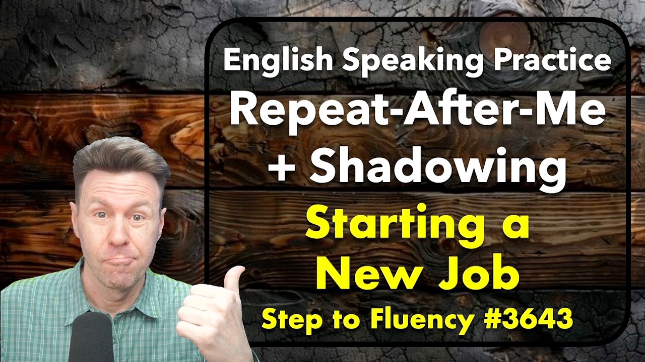 Repeat-After-Me + SHADOWING English Speaking Practice