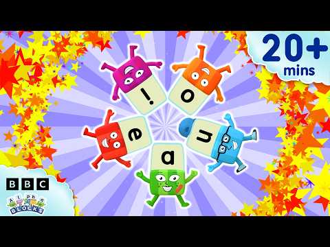 Half Term Homework Helpers! | Learn to Read and Spell for Kids Compilation | Alphablocks