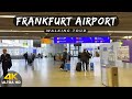 Walking tour inside Frankfurt airport 🇩🇪  | 4K UHD 60 FPS