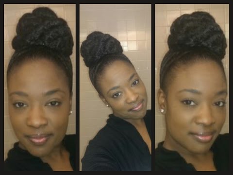 Kamisha's High Bun Tutorial