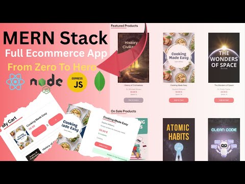 MERN Stack Ecommerce App | MongoDB, Express.js, React, Node.js | Full Course