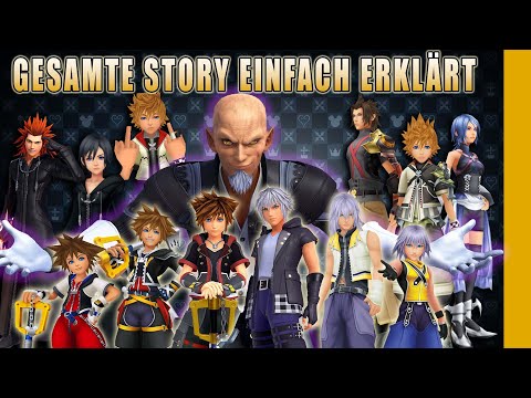 Kingdom Hearts: Gesamte Story Einfach Erklärt 💛