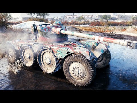 EBR 75 FL 10, 5.6k damage, 11 vehicles destroyed, 2042 base xp