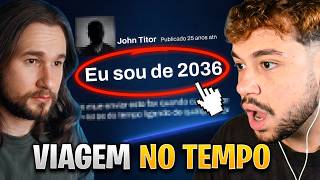JOHN TITOR: O MAIOR MISTÉRIO DE VIAGEM NO TEMPO EXPLICADO!  - React Zonodark