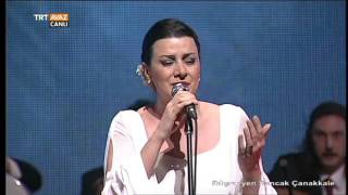 Eda Karaytuğ - Bir Of Çeksem Karşıki Dağlar Yıkılır - Düşmeyen Sancak Çanakkale - TRT Avaz