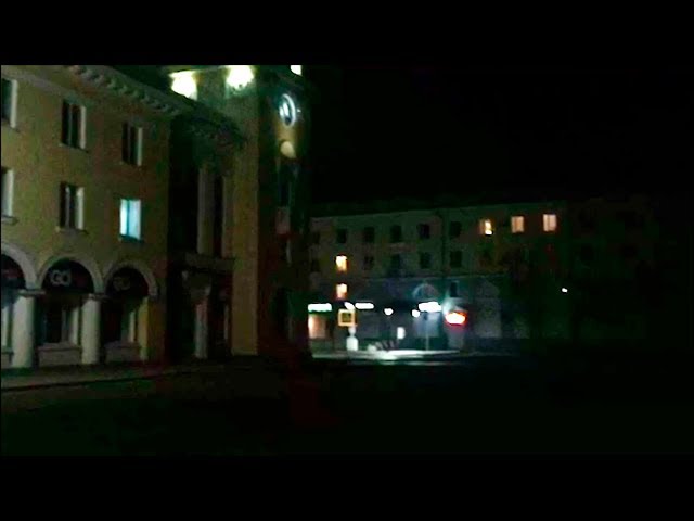 В Ангарске темно