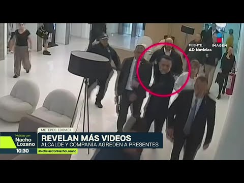 Surge nuevo video de la irrupción del alcalde de Metepec, Fernando Flores, a un club deportivo
