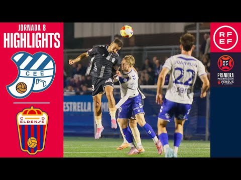 Resumen #PrimeraFederación | CE Europa 1-1 CD Eldense | Jornada 8 | Temp. 25/26