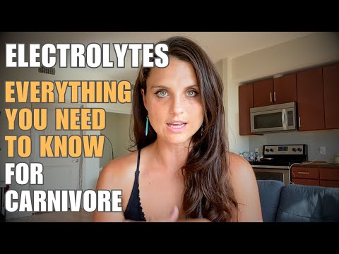 carnivore diet (all you need to know about electrolytes for a carnivore lifestyle)