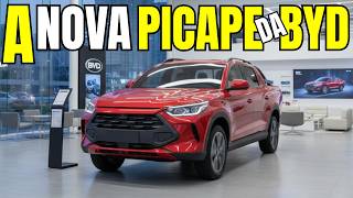 A Nova Picape Híbrida da BYD Chega ao Brasil: Potência, Autonomia e Data de Lançamento Reveladas!