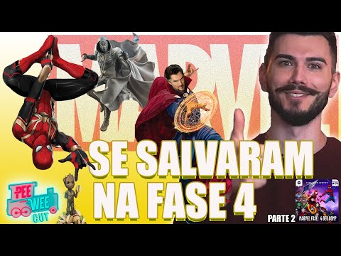 OS ACERTOS DA FASE 4 DA MARVEL - PARTE 2 | PEEWEECAST 178 | PEEWEE CUT LISTAS