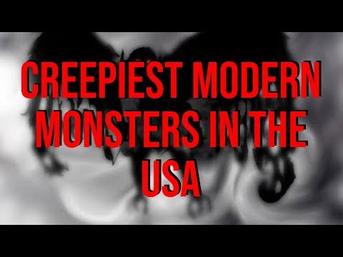 Creepiest Modern Monsters Claimed To Be Found In The United States Of America - Monster Stories