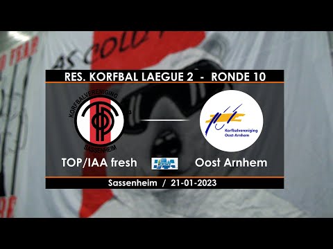 TOP/IAA fresh 2 tegen Oost Arnhem 2 op zaterdag 21 januari 2023