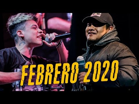 Las MEJORES RIMAS del MES de FEBRERO 2020 - ¡HISTÓRICO! | Batallas de Gallos (Freestyle Rap)