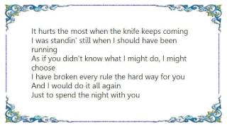 Kim Carnes - Just to Spend Tonight With You Lyrics