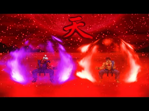 Epic Hard Battle: Shin Akuma vs Evil Ryu - Street Fighter Eternal Epic Match!