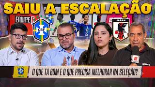 ZÉ e ZINHO DERAM AULA! O QUE ESPERAR DO BRASIL CONTRA O JAPÃO?