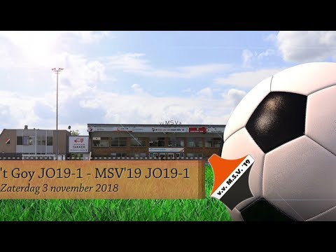 't Goy JO19-1 - MSV'19 JO19-1