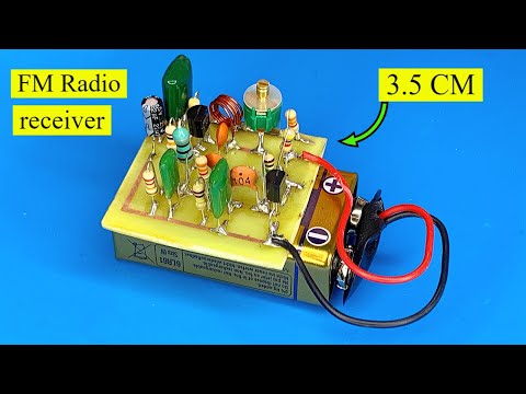 fm radio receiver circuit , Build your own Crude FM Radio