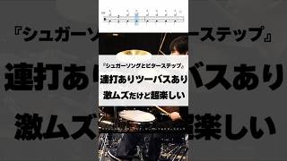 連打ありツーバスあり、激ムズだけど超楽しい【シュガーソングとビターステップ／UNISON SQUARE GARDEN】 #ドラム #演奏してみた #叩いてみた #drum #drummer