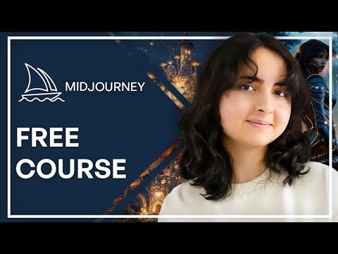 Free Midjourney AI Art Generation Beginner Course (2025 NEWEST UPDATES Tutorial)
