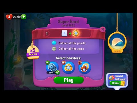 Fishdom. Super Hard Level 3832. HD Quality