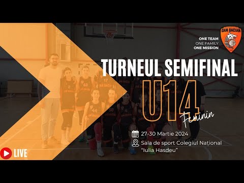 CAMPIONATUL NATIONAL U14F 2023/2024 - TURNEUL SEMIFINAL: ACS PRIMO MEGABALL vs. LPS GALATI