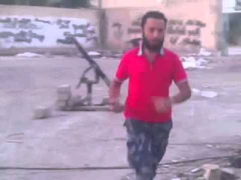 استهداف معاقل النظام في حاجز جميان من قبل لواء الصاعقة في دير الزور