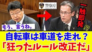 【国会激震】自転車青切符の致命的欠陥！北村晴男議員が警察庁に直撃。ルール改正の闇に斬り込む【日本保守党】