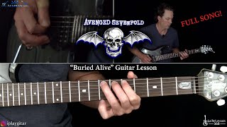 Download lagu Buried Alive Guitar Lesson (Full Song) - Avenged Sevenfold mp3