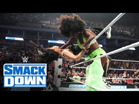 Naomi assists Belair and Cargill against Unholy Union and Davenport: SmackDown, Aug. 9, 2024
