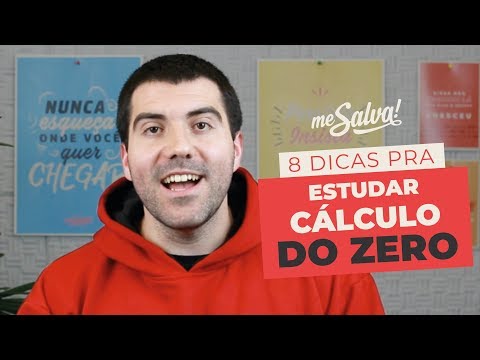 8 DICAS pra estudar Cálculo DO ZERO Me Salva!