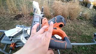 My thoughts on the Ridgid 12" sliding miter saw and MSUV