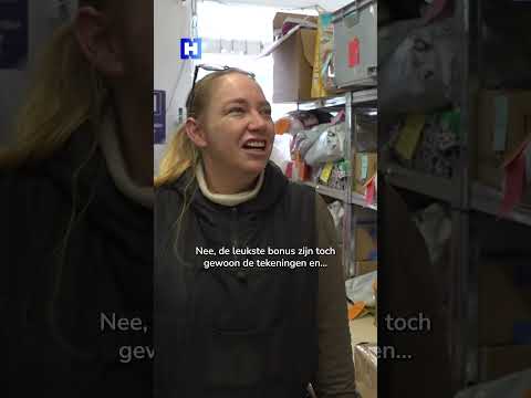 Michelle werkt 18 tot 20 uur per dag bij haar pakketpunt!