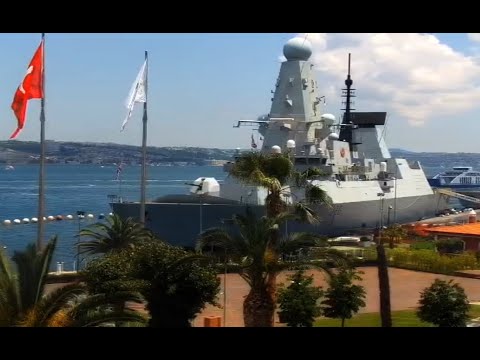 Destroyer HMS Defender and frigate HNLMS Evertsen passed Bosphorus in 4 days! Istanbul - NATO base?!