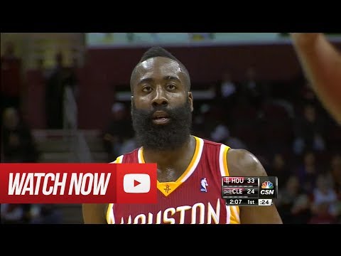 2014.03.22 - James Harden Full Highlights at Cavaliers - 37 Pts, 11 Assists