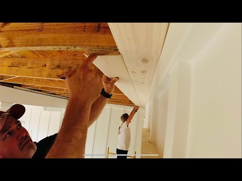 HOW TO install TONGUE and GROOVE Ceilings!